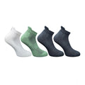  4_Pair Set Unisex Casual Cotton Printed Ankle Length Socks (Multicolor)