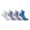  4_Pair Set Unisex Casual Cotton Printed Ankle Length Socks (Multicolor)