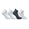  4_Pair Set Unisex Casual Cotton Printed Ankle Length Socks (Multicolor)