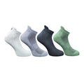  4_Pair Set Unisex Casual Cotton Printed Ankle Length Socks (Multicolor)