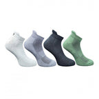 Generic 4_Pair Set Unisex Casual Cotton Printed Ankle Length Socks (Multicolor)