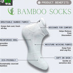Generic 4_Pair Set Unisex Casual Cotton Printed Ankle Length Socks (Multicolor)
