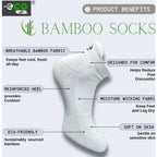 Generic 4_Pair Set Unisex Casual Cotton Printed Ankle Length Socks (Multicolor)