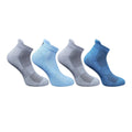  4_Pair Set Unisex Casual Cotton Printed Ankle Length Socks (Multicolor)