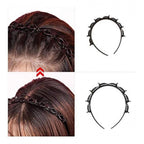 Generic Pack Of 3_Hair Clips for Girls And Ladies â€“ Stylish Accessories (Color: Black)