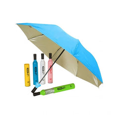 Generic Bottle-Shaped Umbrella â€“ Compact Foldable Rain Protection (Color: Assorted )