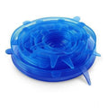  Pack Of 2_Silicone Lids – Reusable Stretchable Covers for Bowls And Containers (Color: Assorted )