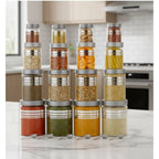 Generic Plastic 16-Pcs Set Airtight Kitchen Storage Container Set (Multicolor)