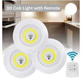  Plastic COB LED Lights with Wireless Remote Control Hot