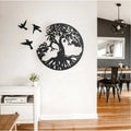  Eternal Growth Tree of Life Wooden Wall Decor â€“ Black