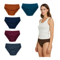  Pack of_6 Women's Cotton Solid Hipster Panty (Multicolor)