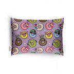Generic Soft Plush Printed Baby Infant Pillow for Kids Age 1 To 5 Years (Purple)