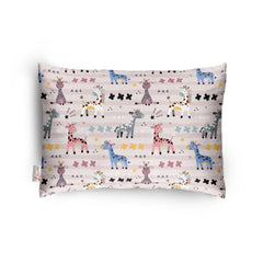 1 से 5 वर्ष की आयु के बच्चों के लिए सामान्य सॉफ्ट प्लश प्रिंटेड बेबी पिलो (बहुरंगी)