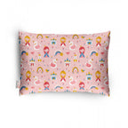 Generic Soft Plush Printed Baby Infant Pillow for Kids Age 1 To 5 Years (Pink)