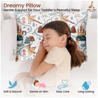 Generic Soft Plush Printed Baby Infant Pillow for Kids Age 1 To 5 Years (Multicolor)