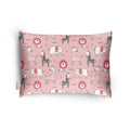  Soft Plush Printed Baby Infant Pillow for Kids Age 1 To 5 Years (Pink)