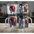  Anime Naruto &amp;amp; Sasuke Ceramic Printed Coffee Mug (White)