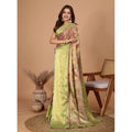  Women's Jacquard Saree With Unstitched Blouse 5.5MtrÂ (Multicolor)